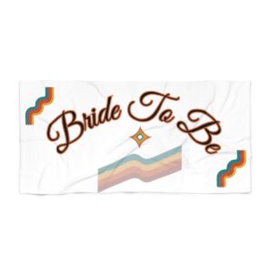 Bride Beach Towel