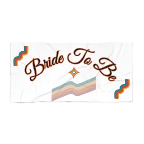 Bride Beach Towel