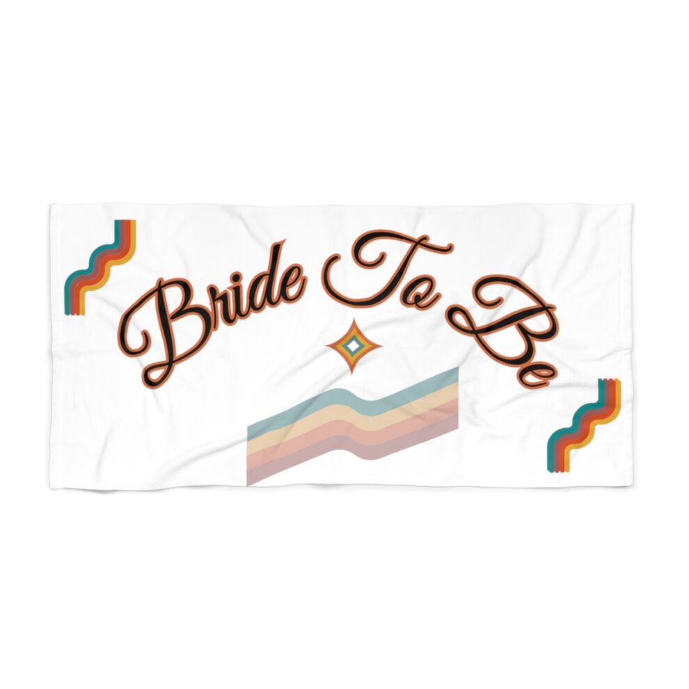 Bride Beach Towel