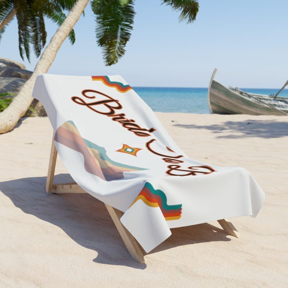 Bride Beach Towel