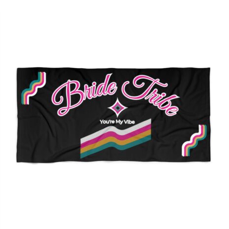 Bride Tribe Beach Towel