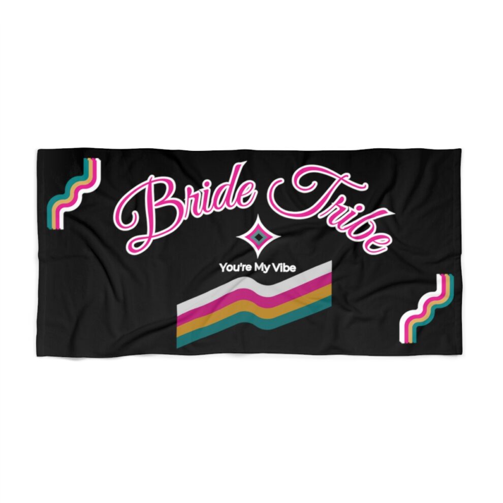Bride Tribe Beach Towel