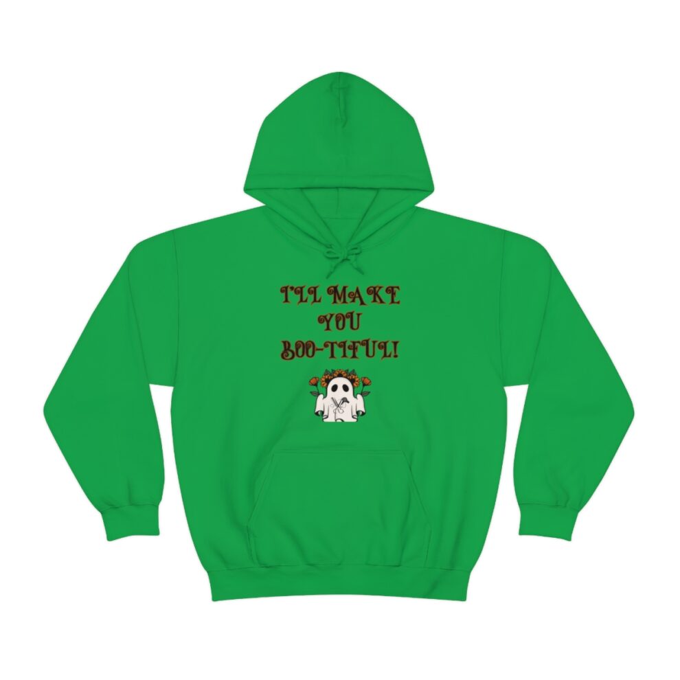 A green hoodie with the words " yes there is no image."