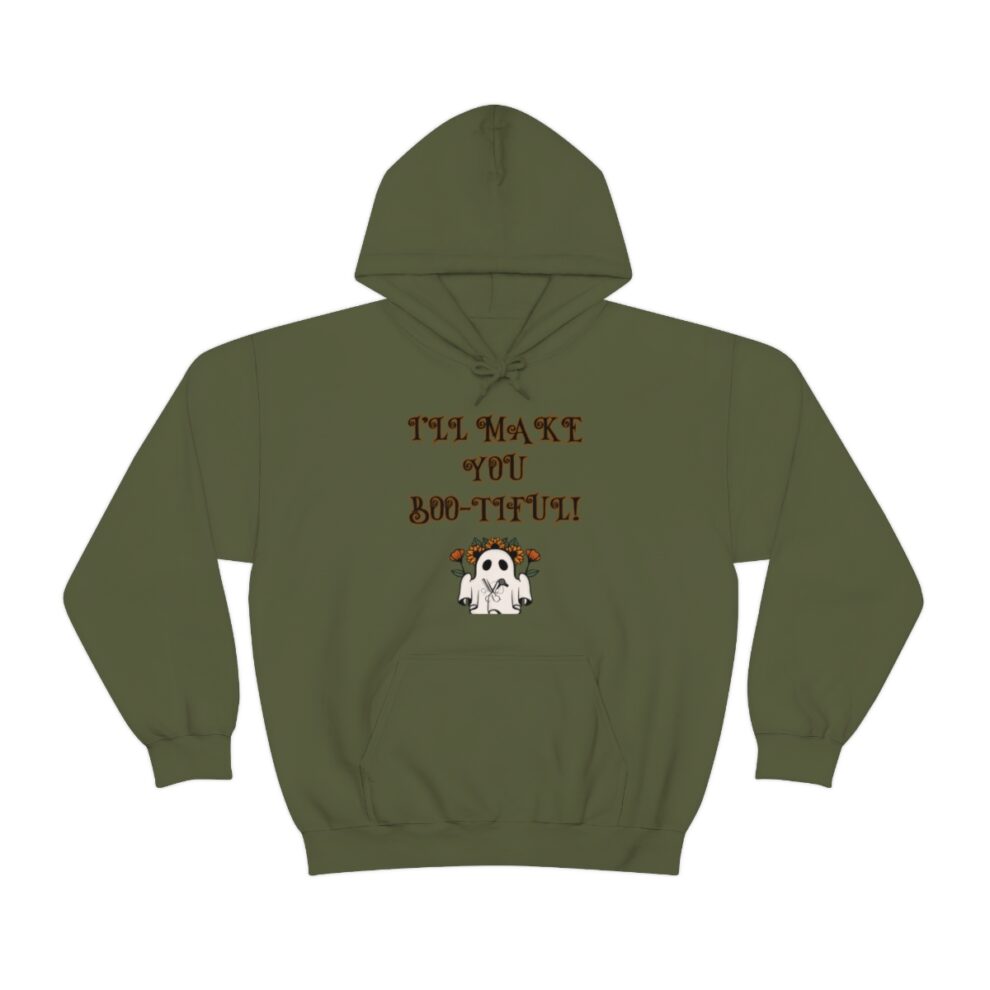 Halloween Hairstylist Hooded Sweatshirt