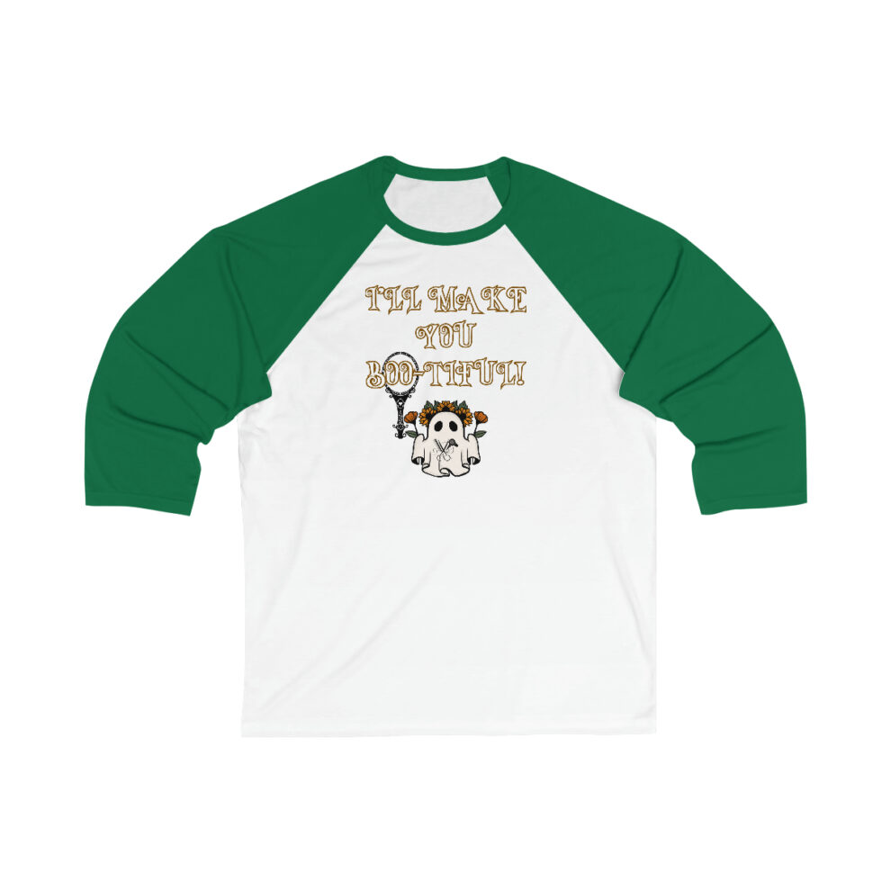 Halloween Ghost Hairstylist Long Sleeve Shirt
