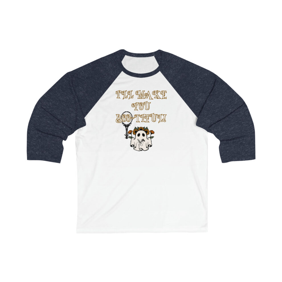 Halloween Ghost Hairstylist Long Sleeve Shirt