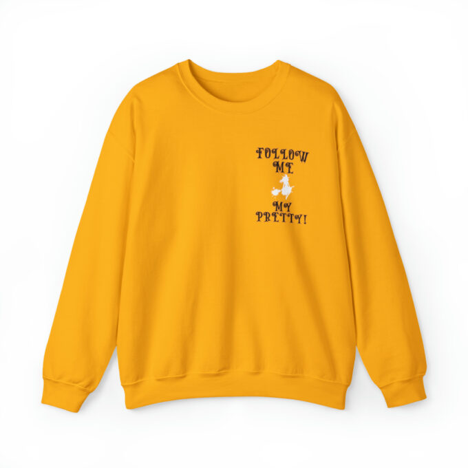 A yellow sweatshirt with the words " trying to be normal ".