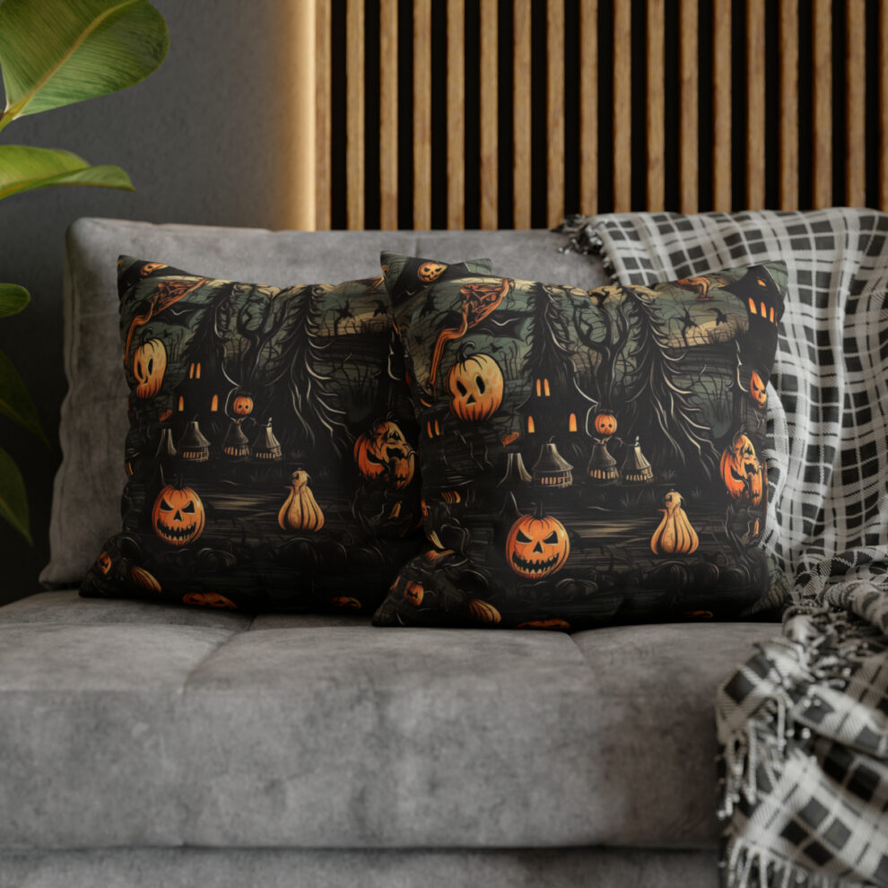 A couch with two pillows on it