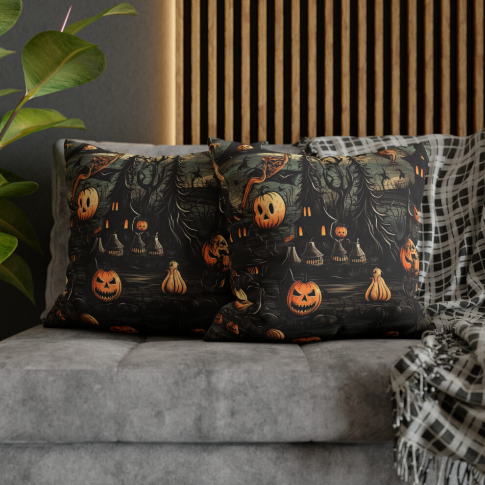 A couch with two pillows on it
