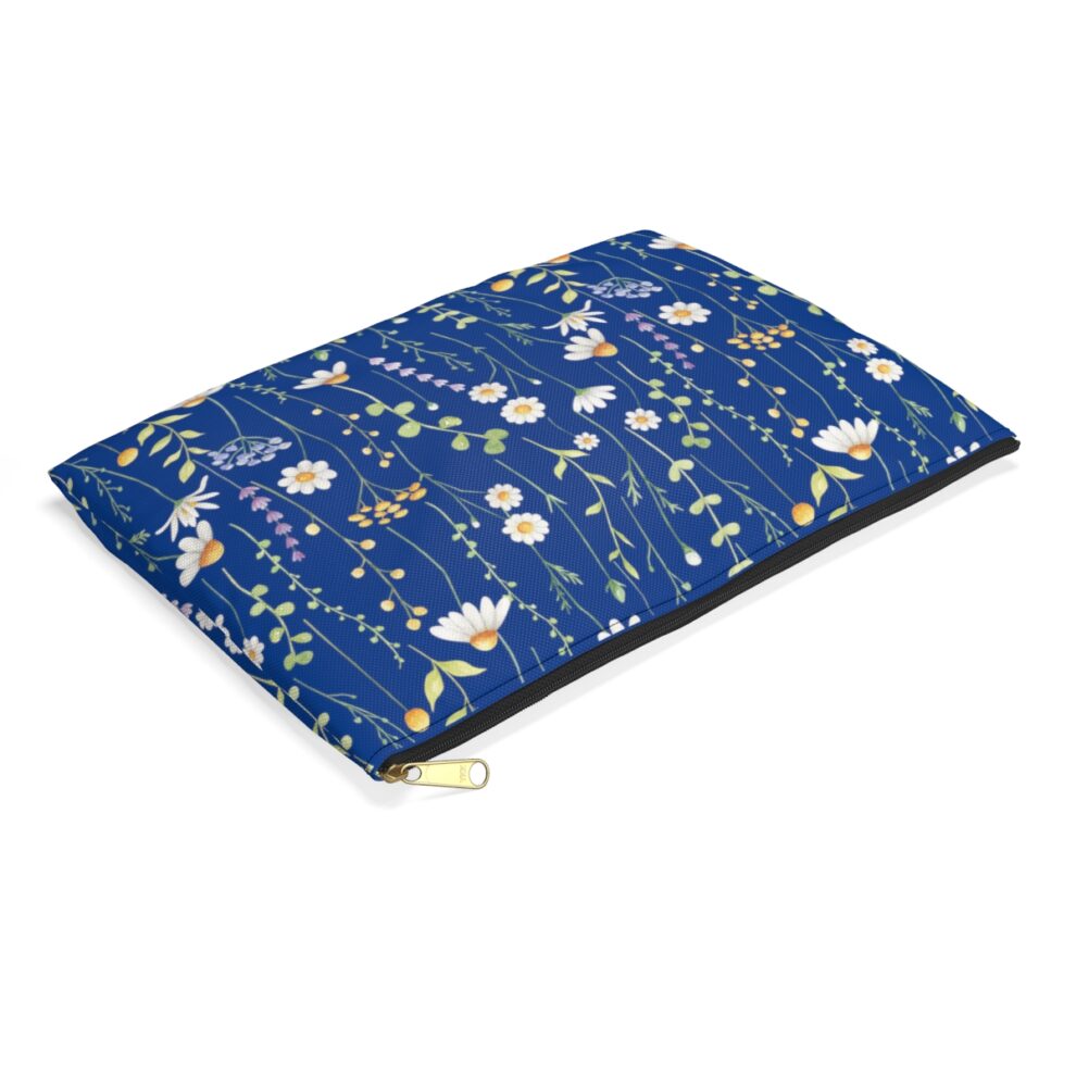 Daisy Floral Makeup Pouch