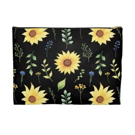 Sunflower Makeup Pouch