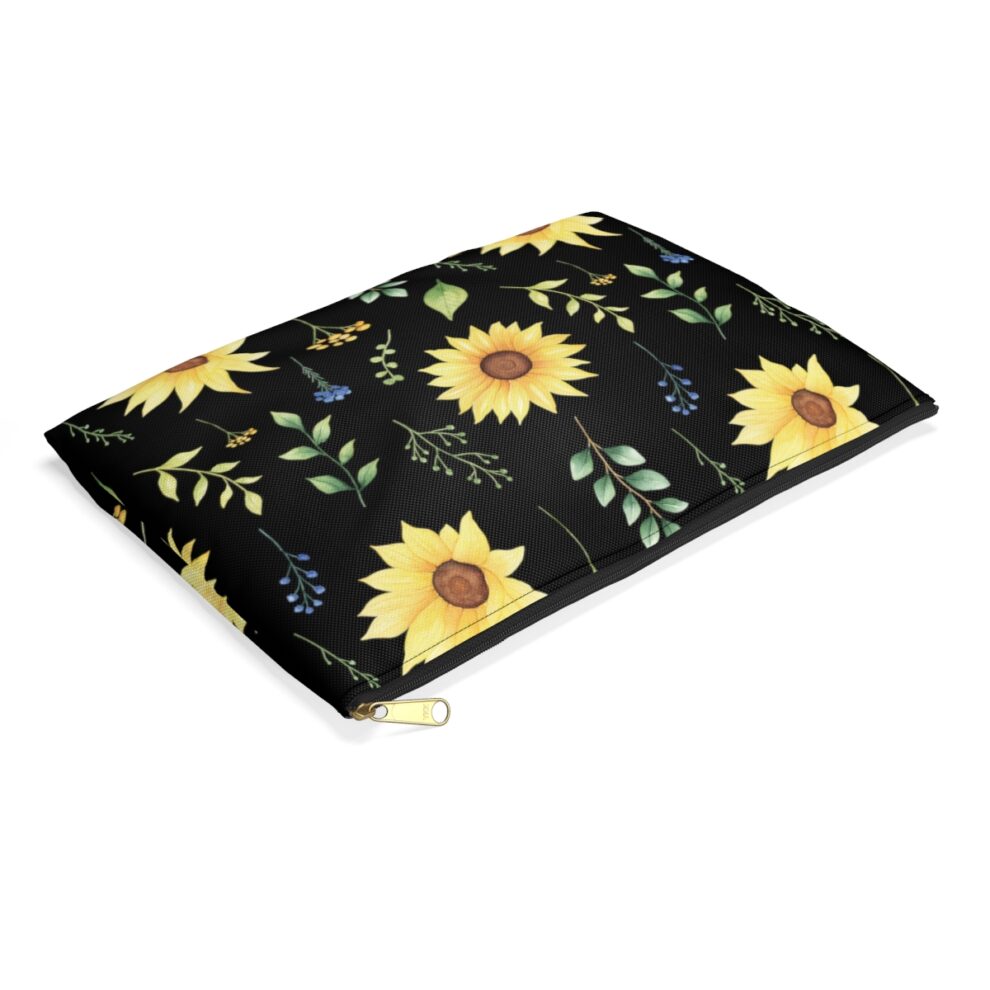 Sunflower Makeup Pouch