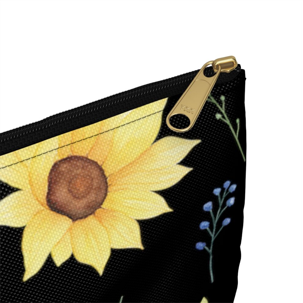 Sunflower Makeup Pouch