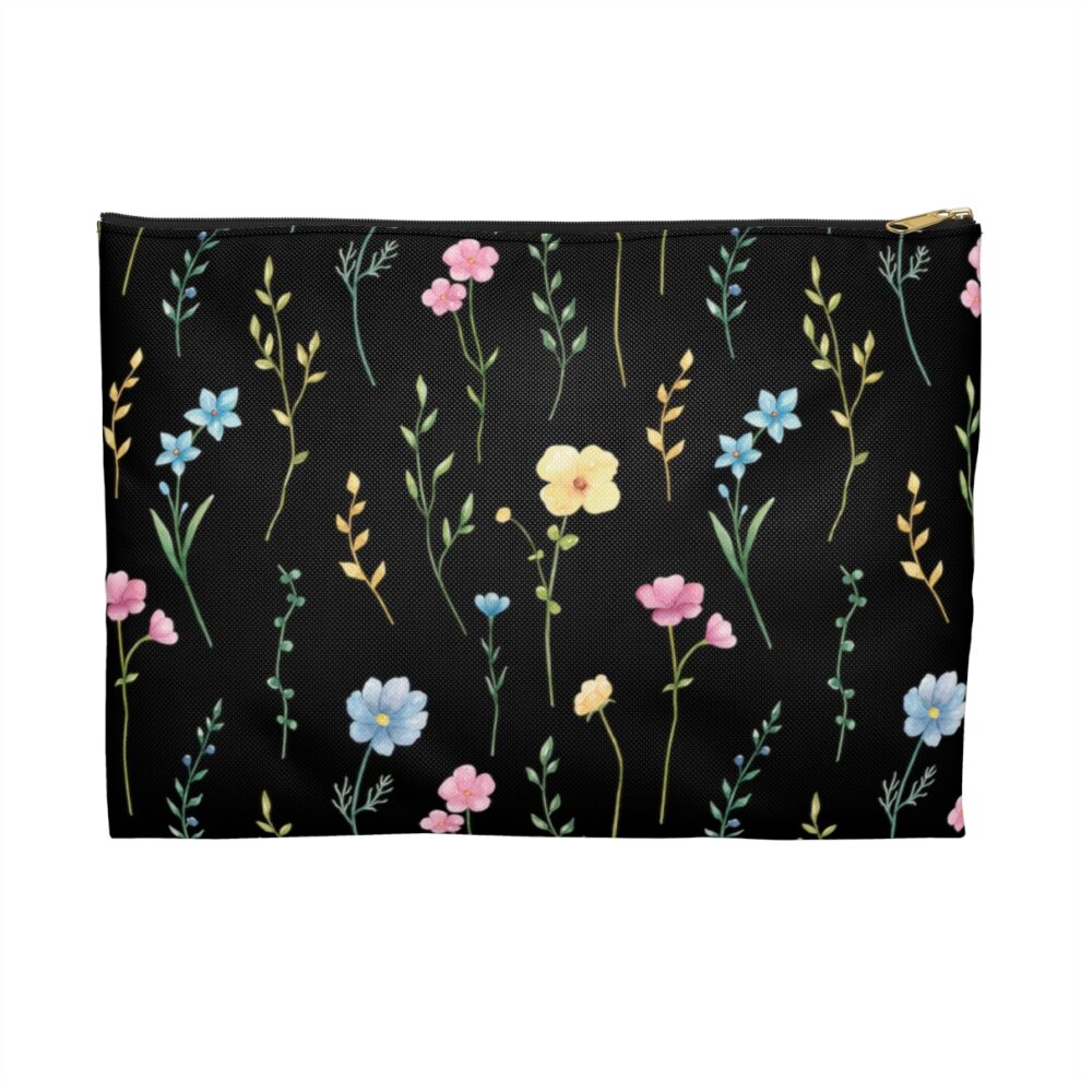 Floral Flower Makeup Pouch