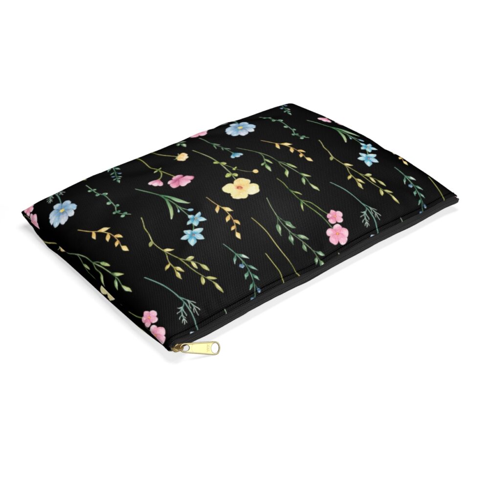 Floral Flower Makeup Pouch