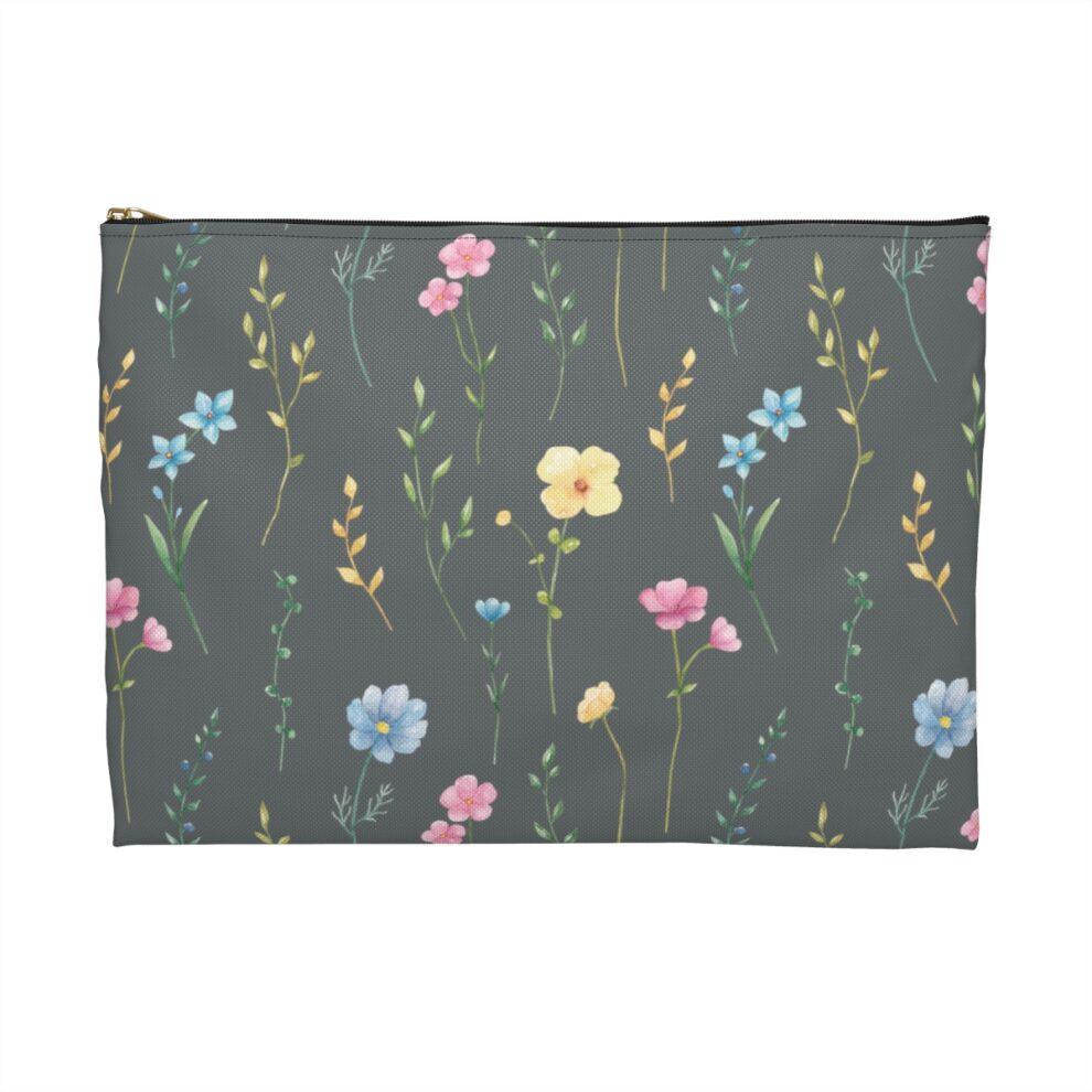 Vintage Floral Cosmetic Pouch