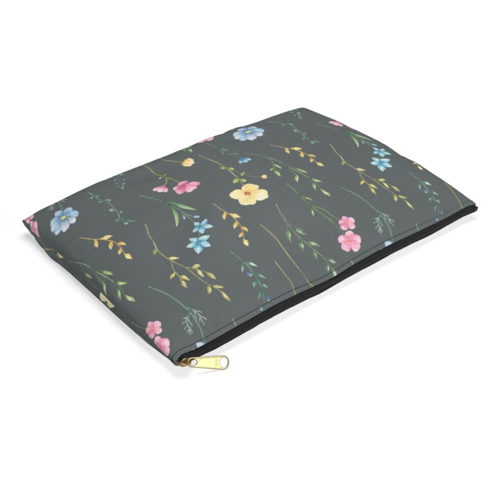 Vintage Floral Cosmetic Pouch