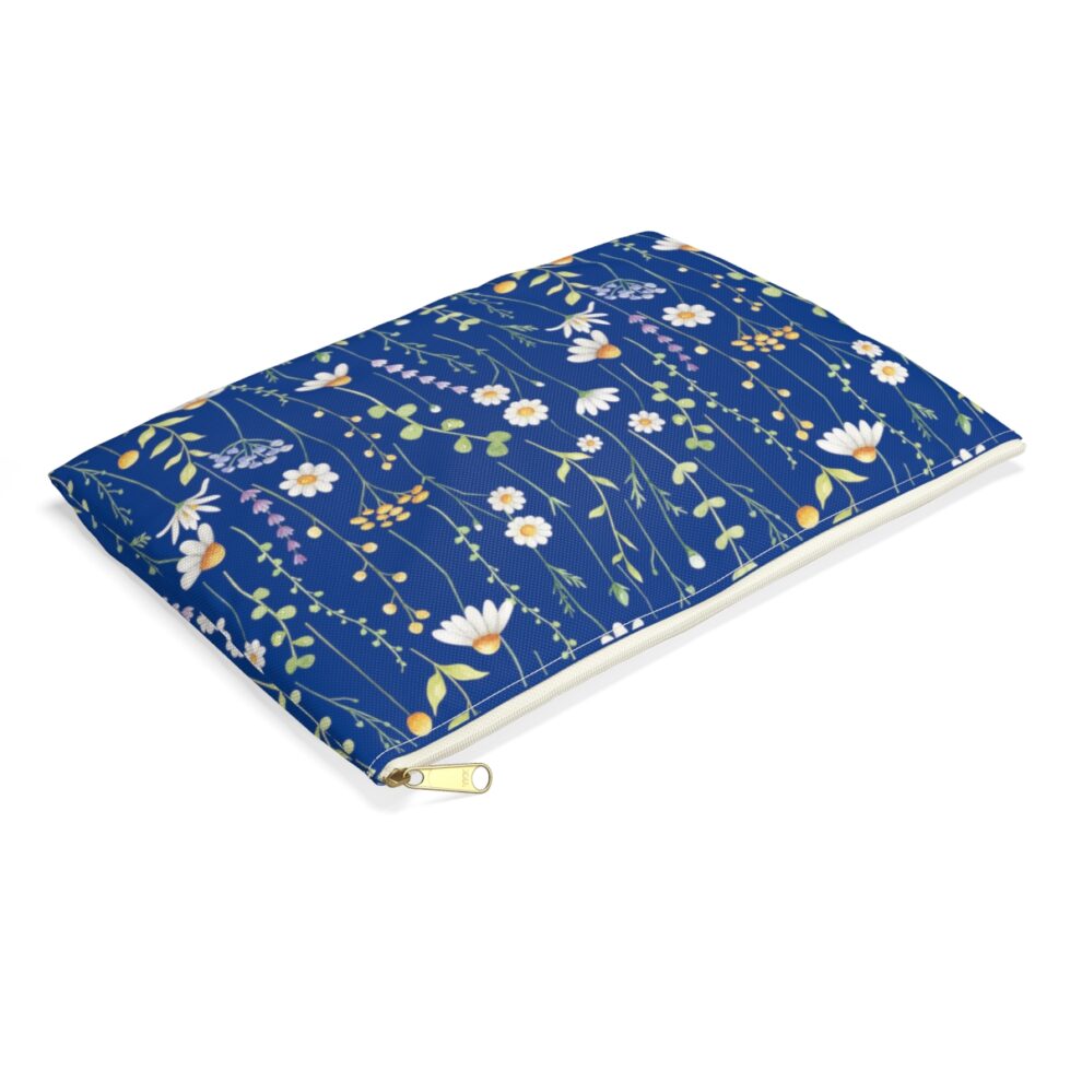 Daisy Floral Makeup Pouch