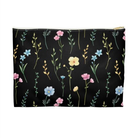 Floral Flower Makeup Pouch
