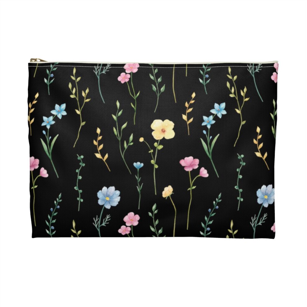 Floral Flower Makeup Pouch