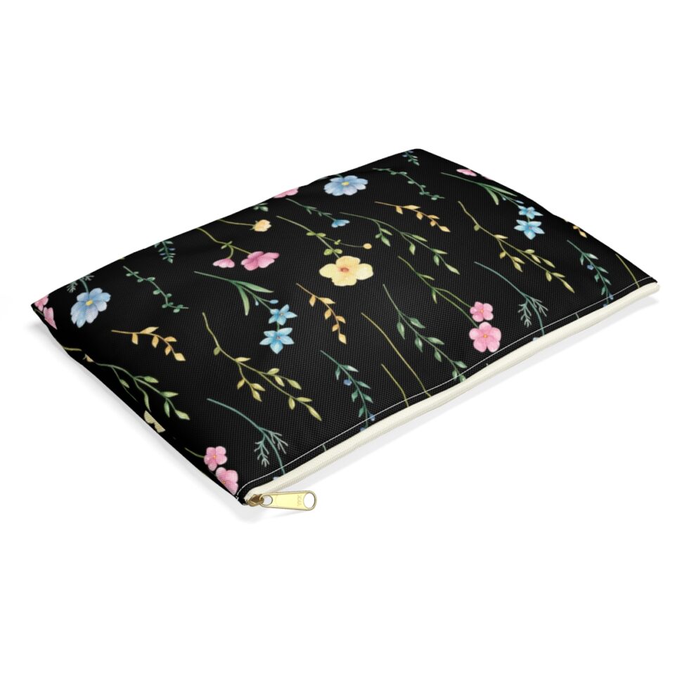 Floral Flower Makeup Pouch