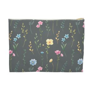 Vintage Floral Cosmetic Pouch