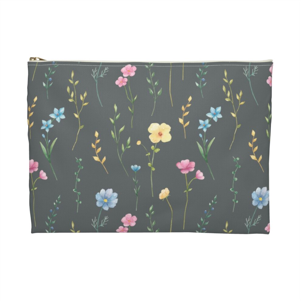 Vintage Floral Cosmetic Pouch