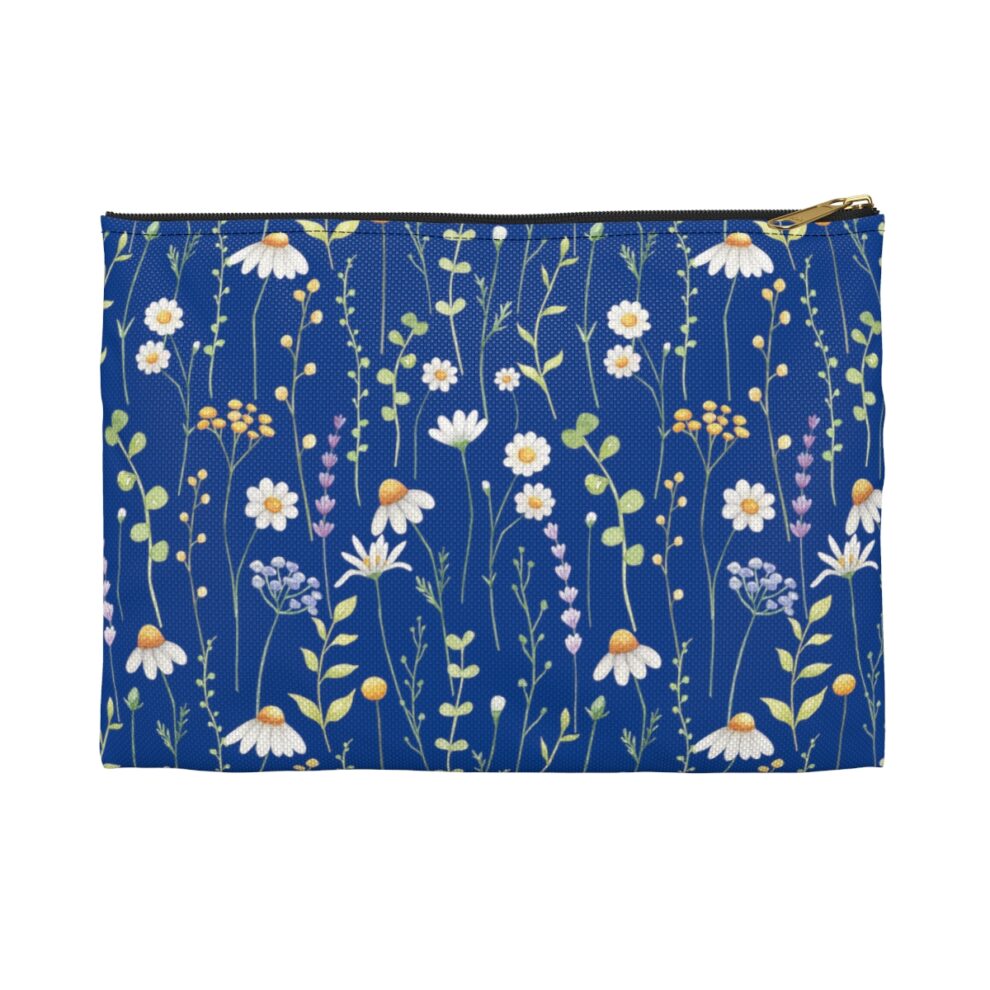 Daisy Floral Makeup Pouch