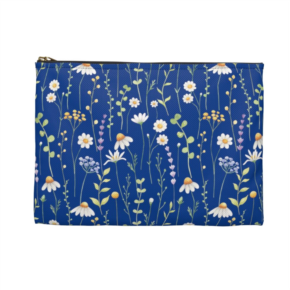 Daisy Floral Makeup Pouch