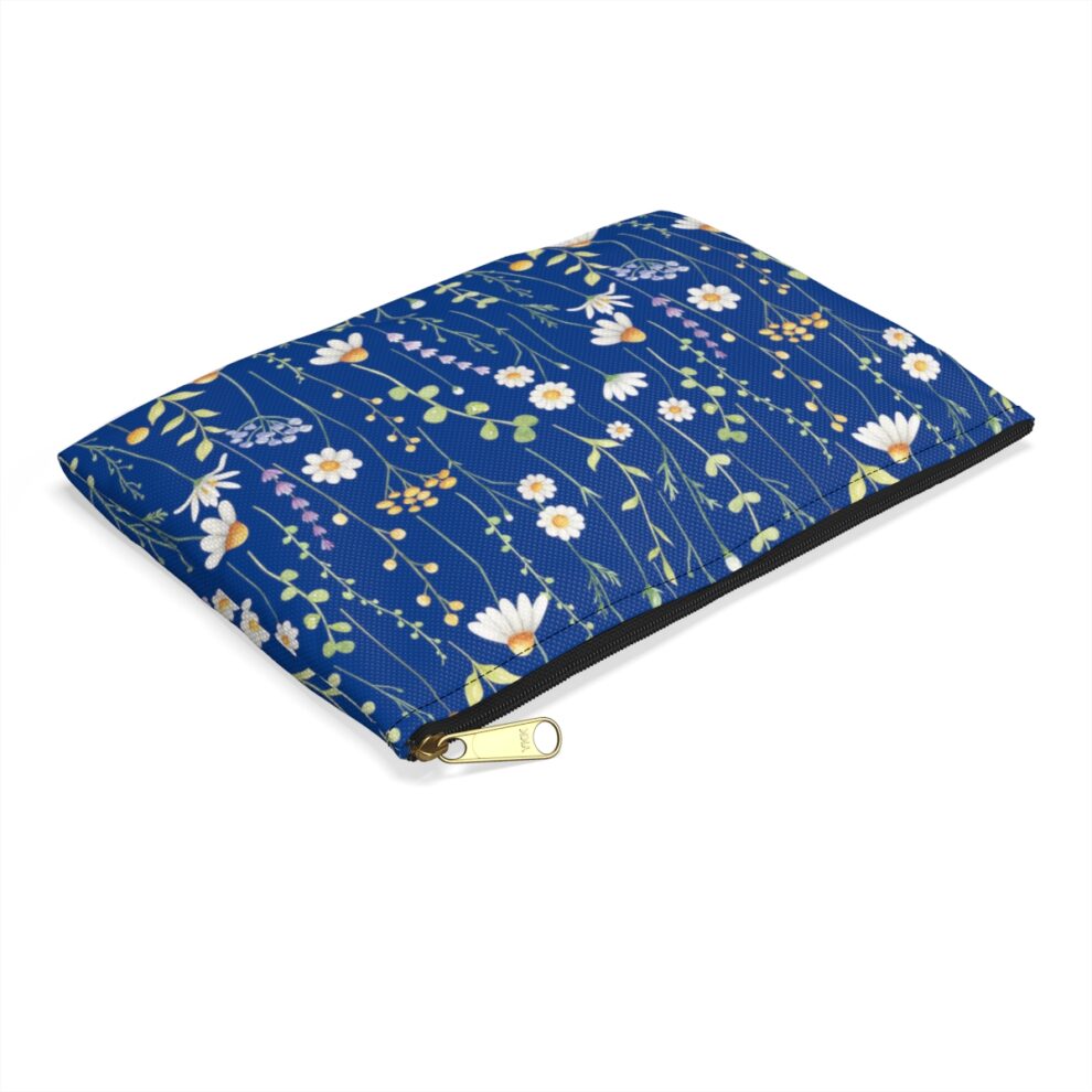 Daisy Floral Makeup Pouch