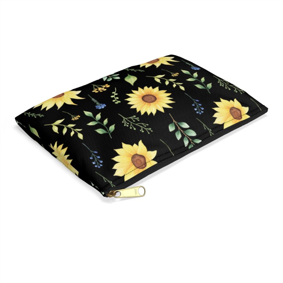Sunflower Makeup Pouch