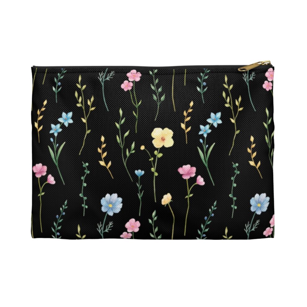 Floral Flower Makeup Pouch