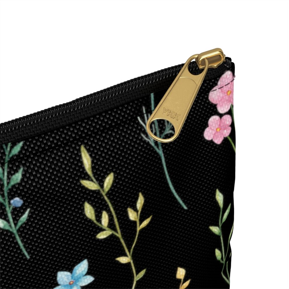 Floral Flower Makeup Pouch