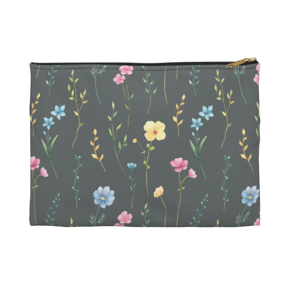 Vintage Floral Cosmetic Pouch
