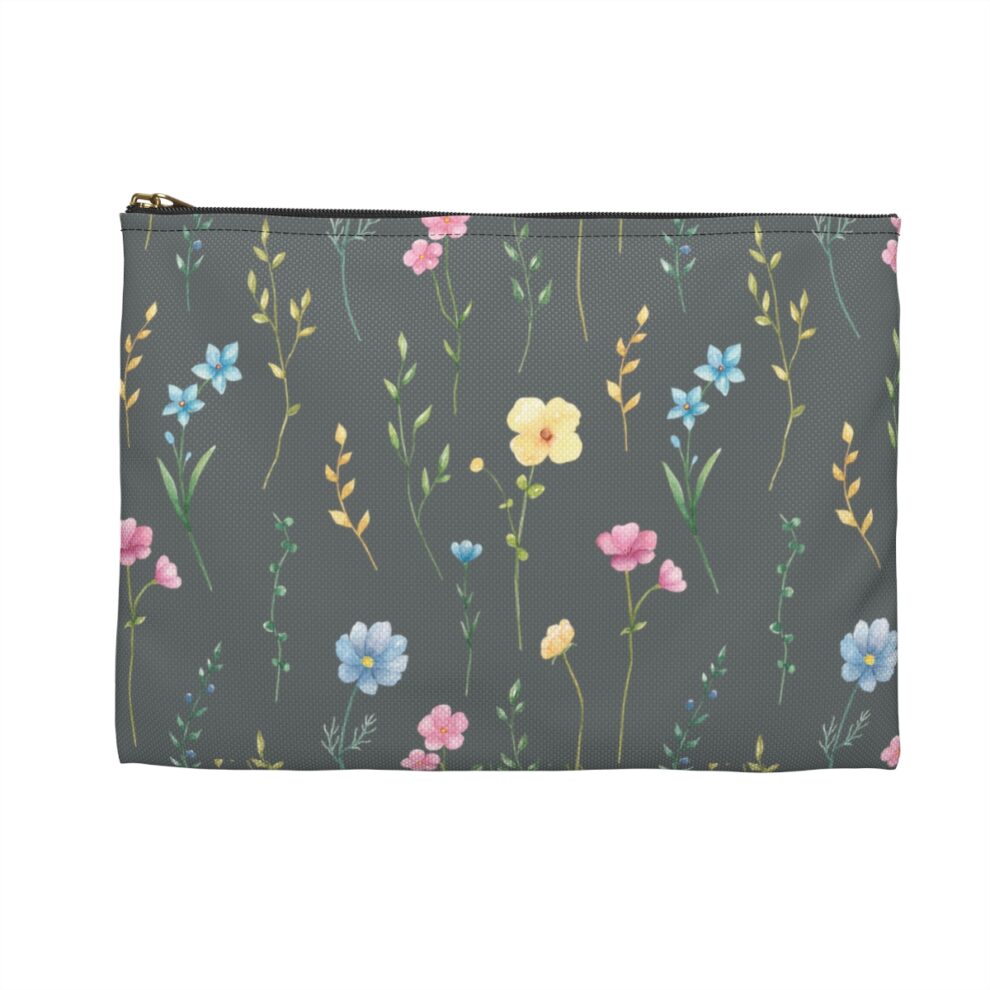 Vintage Floral Cosmetic Pouch