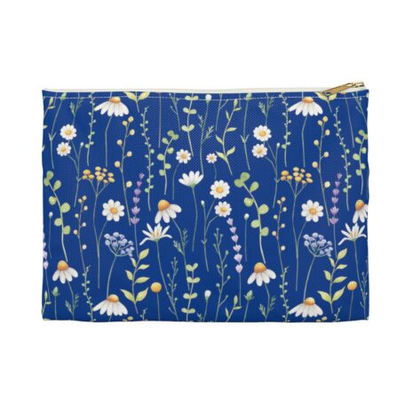 Daisy Floral Makeup Pouch