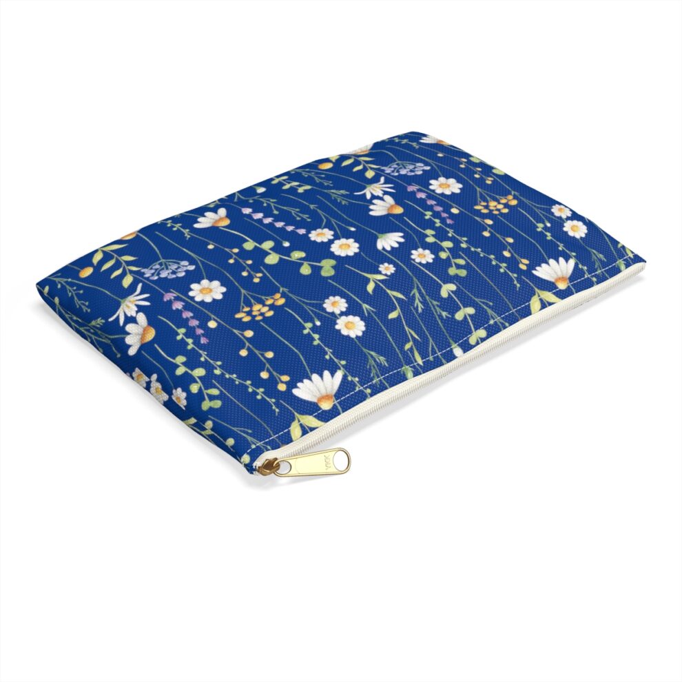 Daisy Floral Makeup Pouch