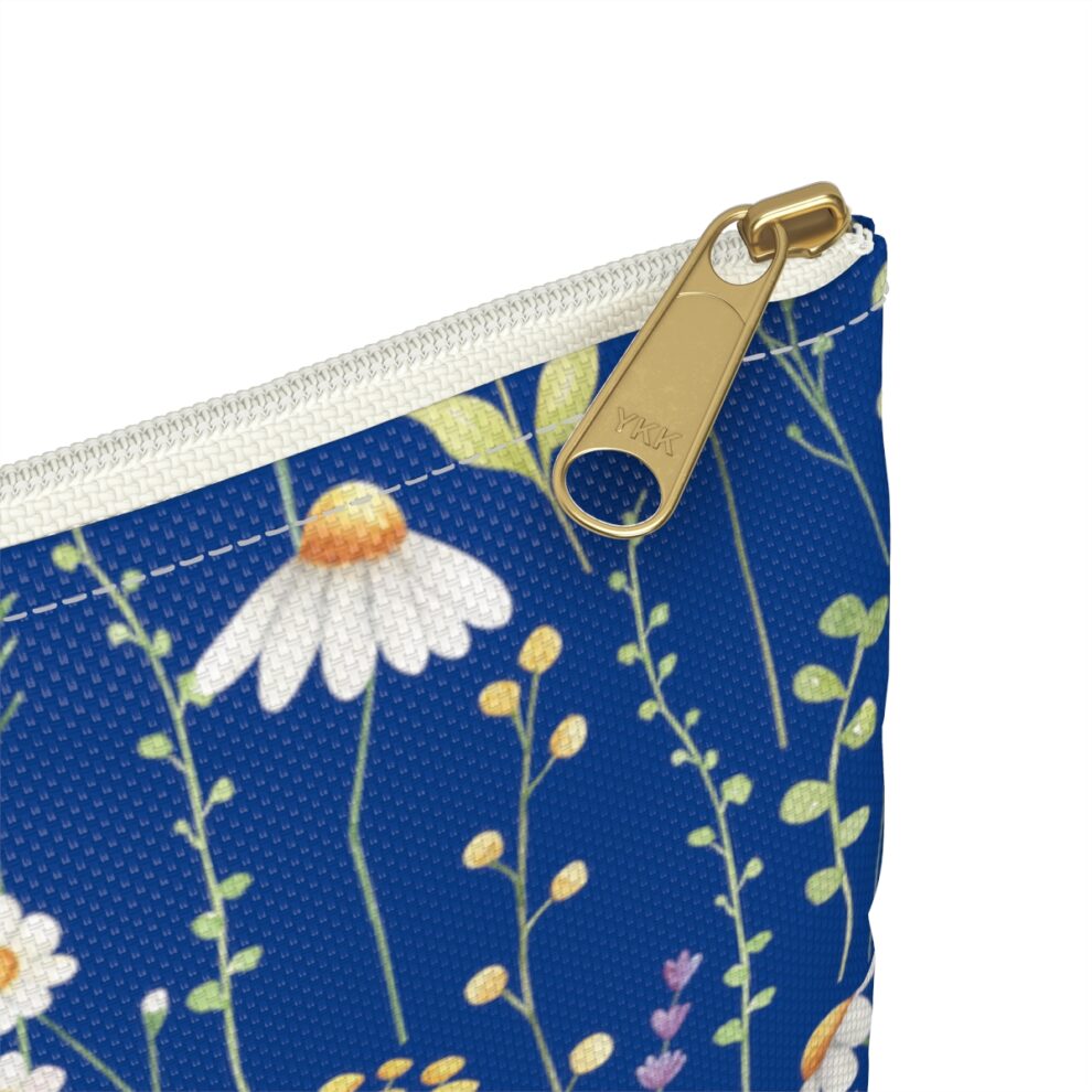 Daisy Floral Makeup Pouch