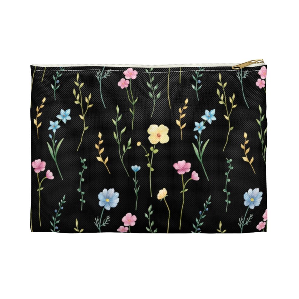 Floral Flower Makeup Pouch