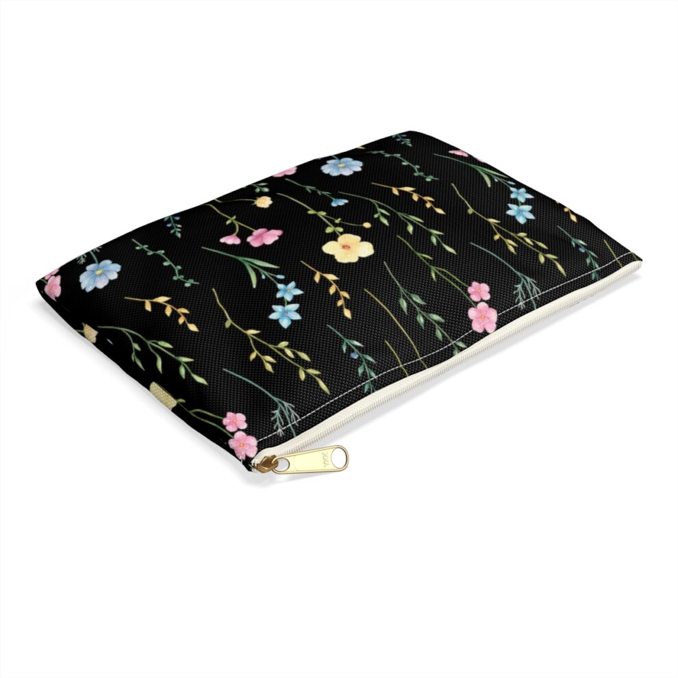 Floral Flower Makeup Pouch