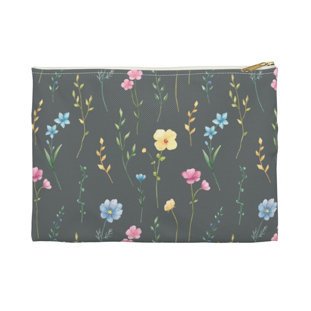 Vintage Floral Cosmetic Pouch