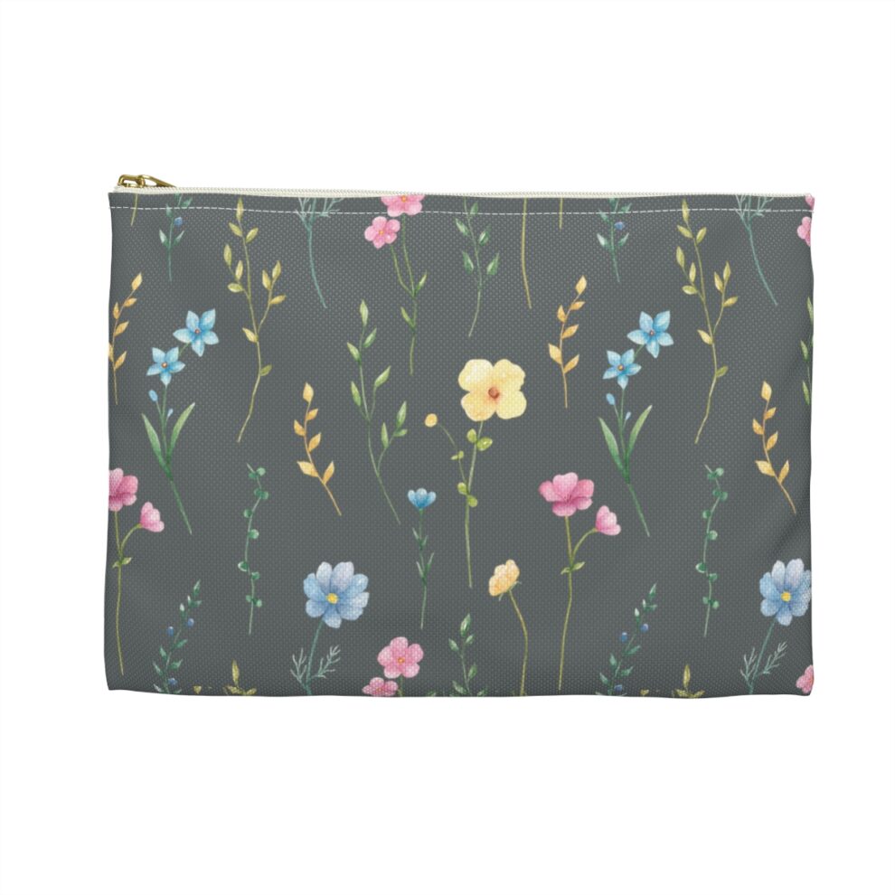 Vintage Floral Cosmetic Pouch
