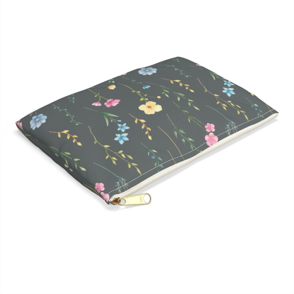 Vintage Floral Cosmetic Pouch