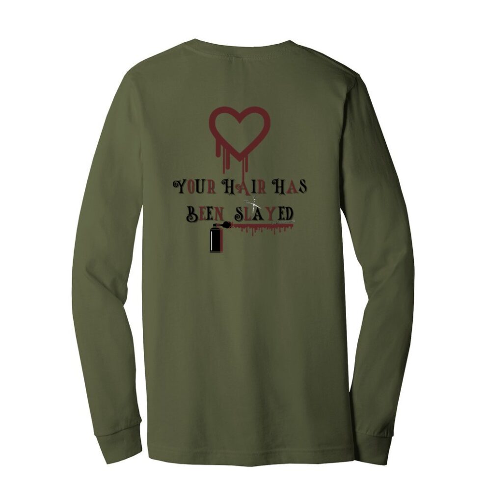 Hair Stylist Halloween Long Sleeve Shirt