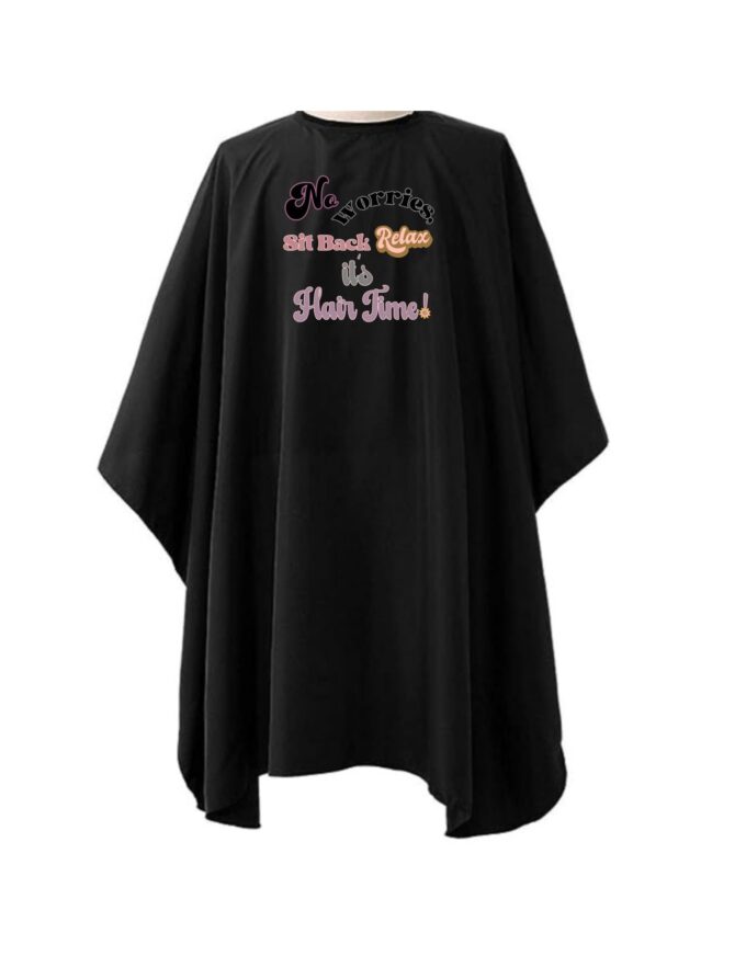 Hairdresser Cutting Cape