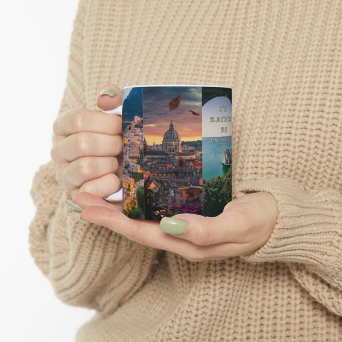 A person holding a book in their hands.