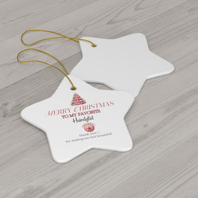 Hairstylist Christmas Ornament
