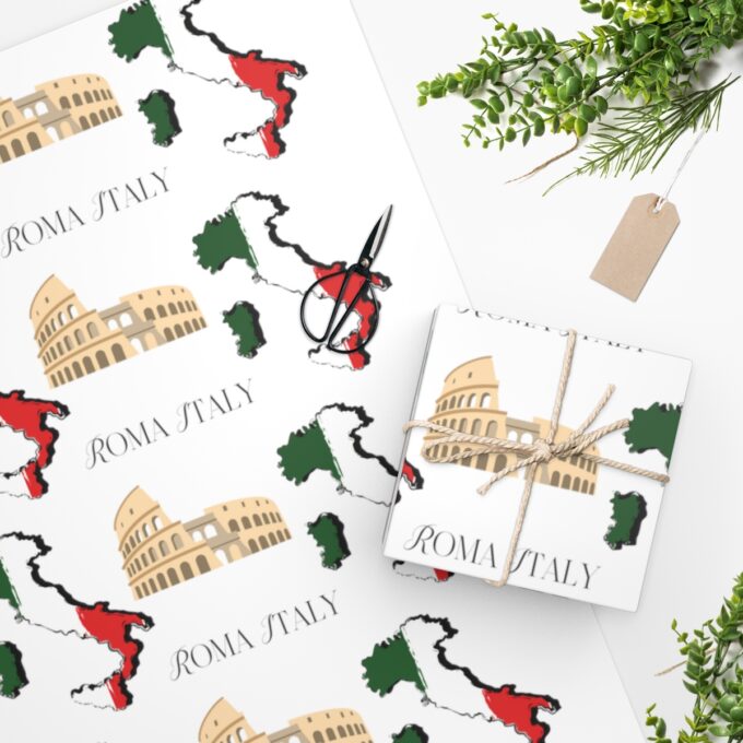 Italy Wrapping Paper