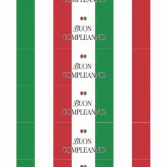 Buon Compleanno wrapping paper