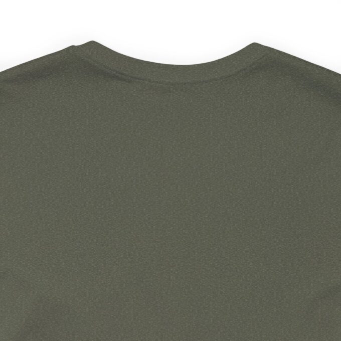 A close up of the back of a shirt